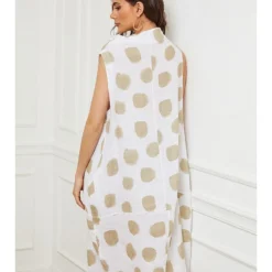 Linnen Jurk "Azura" Wit -Exporteren Mooie Look Winkel josefine linnen jurk azura wit 2