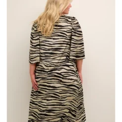 Jurk "Leonia" -Exporteren Mooie Look Winkel kaffe curve jurk leonia 5