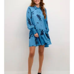 Kaffe Jurk "Gilla" Lichtblauw