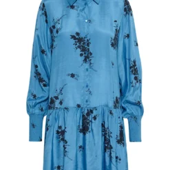 Kaffe Jurk "Gilla" Lichtblauw -Exporteren Mooie Look Winkel kaffe jurk gilla lichtblauw 4