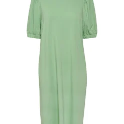 Kaffe Jurk "Linda" Groen -Exporteren Mooie Look Winkel kaffe jurk linda groen 4