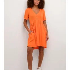 Kaffe Jurk "Tara" Oranje