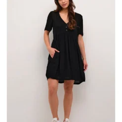 Kaffe Jurk "Tara" Zwart