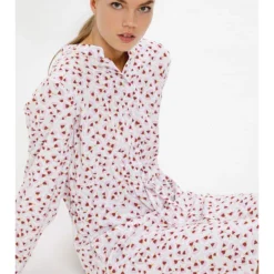 Jurk "Esme" Roze/wit -Exporteren Mooie Look Winkel karen by simonsen jurk esme roze wit 4