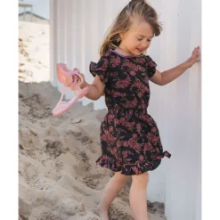 Jurk Zwart -Exporteren Mooie Look Winkel koko noko jurk zwart 2