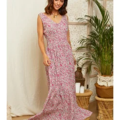 Jurk Roze/lichtblauw