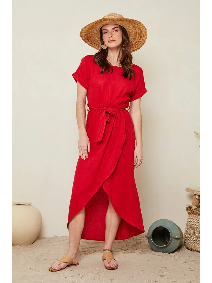 Jurk "Lydia" Rood 1 Jurk "Lydia" Rood