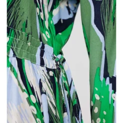 Jurk "Ruje" Lichtblauw/groen -Exporteren Mooie Look Winkel lieblingsstuck jurk ruje lichtblauw groen 2