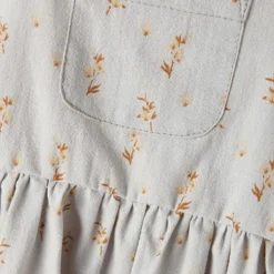 Lil Atelier Jurk "Daisy" Grijs -Exporteren Mooie Look Winkel lil atelier jurk daisy grijs 2