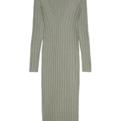 Marc O'Polo Gebreide Jurk Grijs