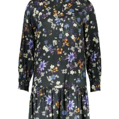 Marc O'Polo Jurk Zwart/blauw/crème