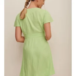 NA-KD Jurk Lichtgroen