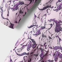 NAME IT Jurk "Linar" Lichtroze/paars -Exporteren Mooie Look Winkel name it jurk linar lichtroze paars 2