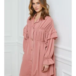 Jurk "Everest" Lichtroze -Exporteren Mooie Look Winkel nice and rock jurk everest lichtroze 2