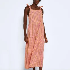 Noisy May Jurk "Nmcille" Oranje/geel