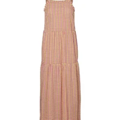 Noisy May Jurk "Nmcille" Oranje/geel -Exporteren Mooie Look Winkel noisy may jurk nmcille oranje geel 4