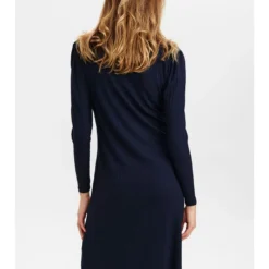 Jurk "Nudelysia" Donkerblauw -Exporteren Mooie Look Winkel numph jurk nudelysia donkerblauw 2