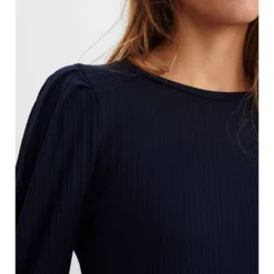 Jurk "Nudelysia" Donkerblauw -Exporteren Mooie Look Winkel numph jurk nudelysia donkerblauw 3