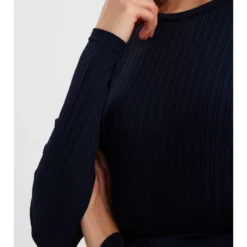 Jurk "Nudelysia" Donkerblauw -Exporteren Mooie Look Winkel numph jurk nudelysia donkerblauw 4