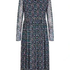 Jurk "Nufreja" Zwart/meerkleurig -Exporteren Mooie Look Winkel numph jurk nufreja zwart meerkleurig 6