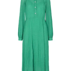 Jurk "Nukat" Groen -Exporteren Mooie Look Winkel numph jurk nukat groen 5