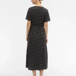 Object Jurk "Ema" Zwart -Exporteren Mooie Look Winkel object jurk ema zwart 4