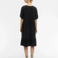 Object Jurk "Jannie" Zwart -Exporteren Mooie Look Winkel object jurk jannie zwart 3