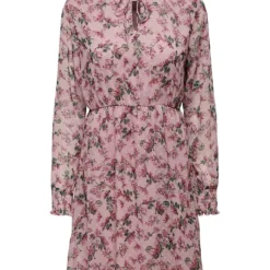 ONLY Jurk "Aida Elisa" Oudroze/groen -Exporteren Mooie Look Winkel only jurk aida elisa oudroze groen 5