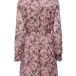 ONLY Jurk "Aida Elisa" Oudroze/groen -Exporteren Mooie Look Winkel only jurk aida elisa oudroze groen 6