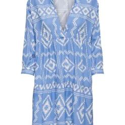 ONLY Jurk "Ally" Lichtblauw/wit -Exporteren Mooie Look Winkel only jurk ally lichtblauw wit 5