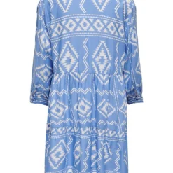 ONLY Jurk "Ally" Lichtblauw/wit -Exporteren Mooie Look Winkel only jurk ally lichtblauw wit 6