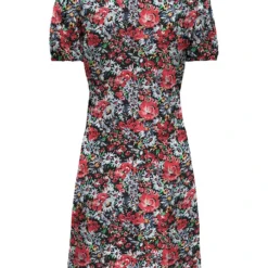 ONLY Jurk "Nova Life" Zwart/rood -Exporteren Mooie Look Winkel only jurk nova life zwart rood 1