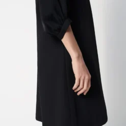 OPUS Jurk "Qedrik" Zwart -Exporteren Mooie Look Winkel opus jurk qedrik zwart 2