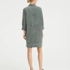 OPUS Jurk "Wedelia" Groen -Exporteren Mooie Look Winkel opus jurk wedelia groen 2