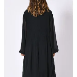 Jurk "Garel" Zwart -Exporteren Mooie Look Winkel plus size company jurk garel zwart 2