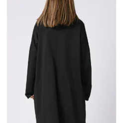 Jurk "Hindy" Zwart -Exporteren Mooie Look Winkel plus size company jurk hindy zwart 2