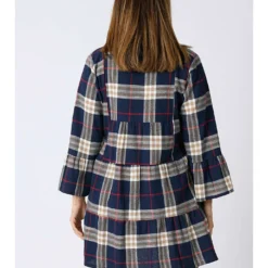 Jurk "Lola" Donkerblauw -Exporteren Mooie Look Winkel plus size company jurk lola donkerblauw 2