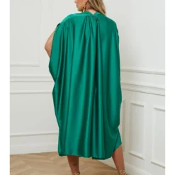 Jurk Smaragdgroen -Exporteren Mooie Look Winkel plus size company jurk smaragdgroen 2
