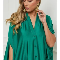Jurk Smaragdgroen -Exporteren Mooie Look Winkel plus size company jurk smaragdgroen 3