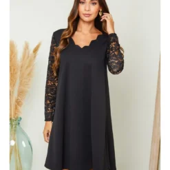 Jurk "Unicorn" Zwart