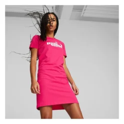 Puma Jurk "ESS" Roze -Exporteren Mooie Look Winkel puma jurk ess roze 2