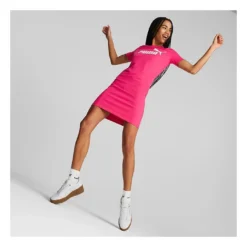 Puma Jurk "ESS" Roze -Exporteren Mooie Look Winkel puma jurk ess roze 4