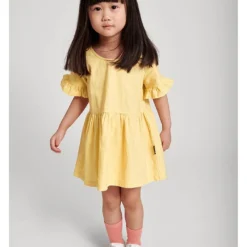 Reima Jurk "Mekkonen" Geel -Exporteren Mooie Look Winkel reima jurk mekkonen geel 2