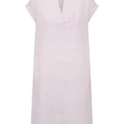 Seidensticker Linnen Jurk Lichtroze