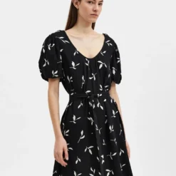 Selected Femme Jurk "Ilva" Zwart