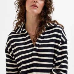 Selected Femme Jurk "Tala" Zwart/wit 7 Selected Femme Jurk "Tala" Zwart/wit -Exporteren Mooie Look Winkel selected femme jurk tala zwart wit 3