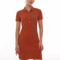 Jurk "Nadine" Lichtbruin