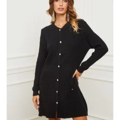 Gebreide Jurk "Duviella" Zwart