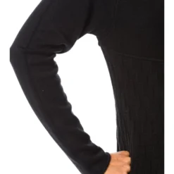 Gebreide Jurk "Hindy" Zwart -Exporteren Mooie Look Winkel so cachemire gebreide jurk hindy zwart 3