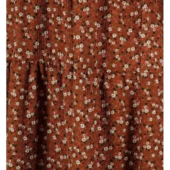 Jurk "Stitch And Soul" Donkerbruin -Exporteren Mooie Look Winkel stitch and soul jurk stitch and soul donkerbruin 2